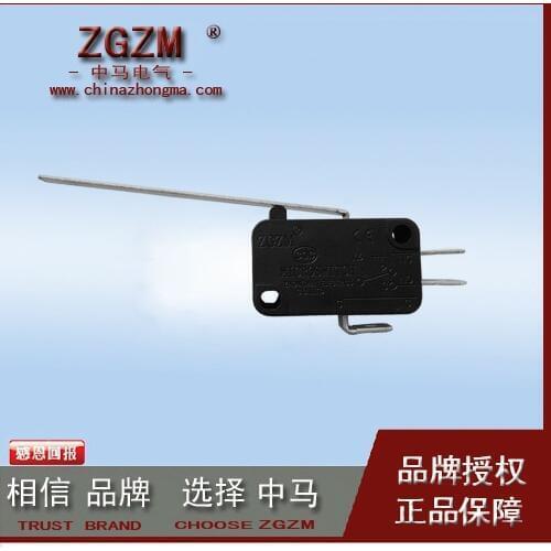 HWEXPRESS 50PCS Switch ZW7-9 1-5A Copper Point Three 3 Foot 53MM Lever