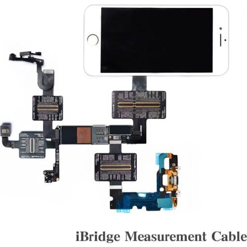 IBridge Measuring Cable For iPhone 6 6P 6S 6SP 7 7P 8 8P X Motherboard PIN Resistance Voltage Signal Test Extension Line Repair