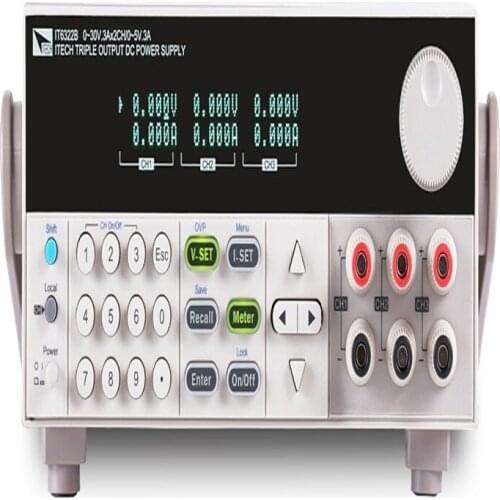 IT6332B DC power supply 5V 3A 15W 1CH 30V 6A 180W 2CH RS232 /USB/GPIB