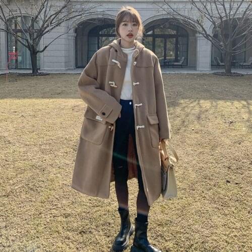 LANMREM Womens Camel Coats