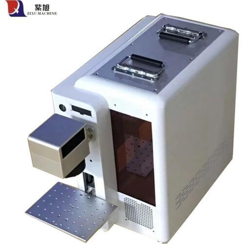 Small Cabinet Fiber Laser 50w Fiber Laser Marking Machine For Stainless Steel
