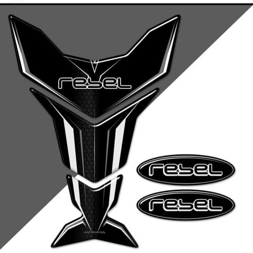 Tank Pad Stickers For HONDA CMX Rebel 300 500 CMX300 CMX500 Rebel300 Protective Decal Emblem Logo 2015 2016 2017 2018 2019 2020