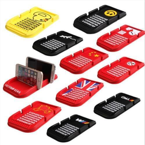 New Fashion Car Dashboard Sticky Pad Mat Anti Non Slip Gadget Mobile Phone GPS Holder Stand Phone Interior Accessories