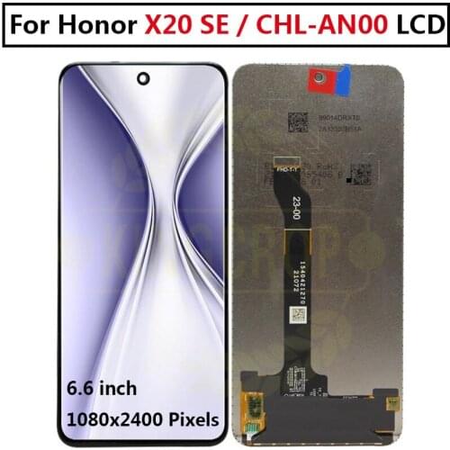 Original For Huawei honor X20 SE LCD Display CHL-AN00 Touch Panel Screen Glass Digitizer Assembly For Honor x20se Pantalla