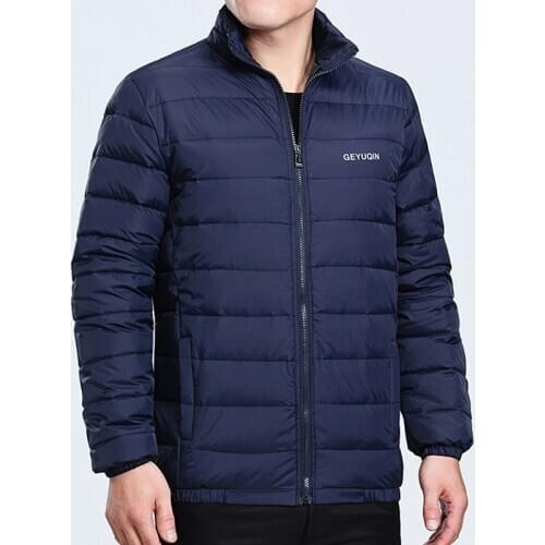 Snow Warm Fur Collar Brand Coat Parkas Big Size White Duck Down Mens Winter Jacket Ultralight Down Jacket Casual Outerwear