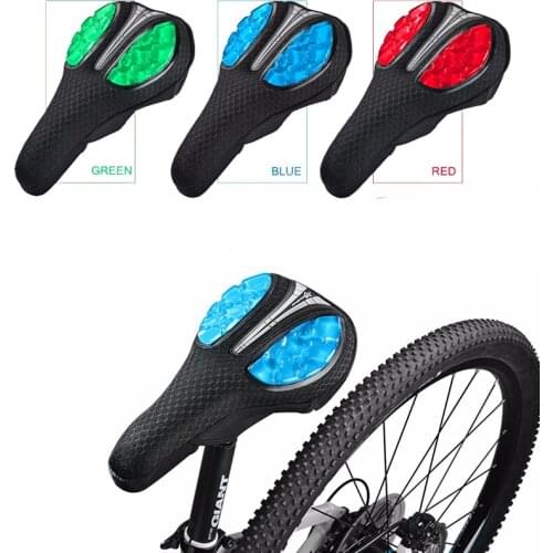 Bicycle Seat Cushion Liquid Silicone Gel Non-Slip Comfortable And Breathable Seat Cushion Cover Bike Accessories
