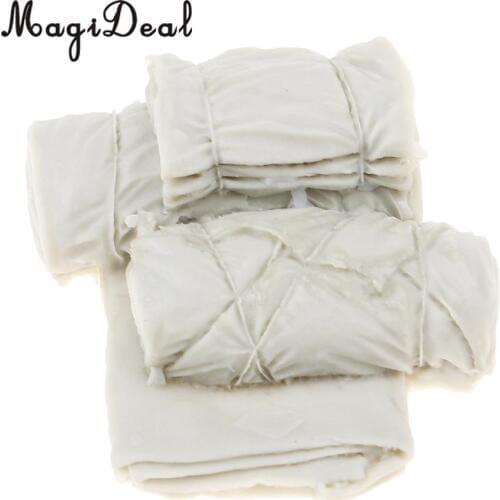 1:35 Scale Resin Models Soldiers Army Scene Accessories Modern Military Canvas Bag for Sand Table War Game WWII Layout Toys