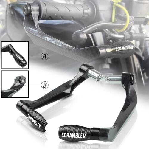 For Ducati Scrambler 400 800 Scrambler800 Scrambler400 Motorcycle Handlebar Grips Guard Brake Clutch Levers Hand Guard Protector