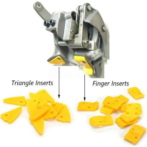 20pcs Finger Triangle Leverless Inserts Protector For Corghi Hunter Tire Changer 4.5*2.5cm Finger Inserts Triangle Inserts
