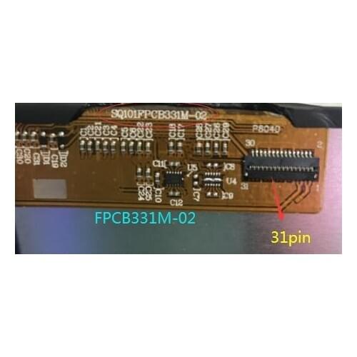 10.1 inch 31pin SQ101FPCB331M-02 03 display internal screen SQ101B331M-D9402 LCD screen