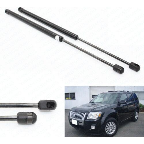 2x for 2008-2011 Mercury Mariner for Mazda Tribute 17.4 inch Rear Glass Gas Charged Lift Supports Struts Prop Arm Shocks