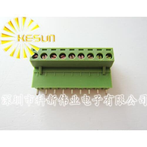 FREE SHIPPING 100PCS 2EDG-5.08-9P + 2EDGV-5.08-9P 2EDG 2EDGV 9Pin 5.08mm Straight Pin Plug-in Screw Terminal Block ROHS