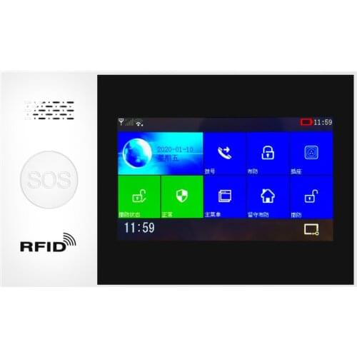 DIGOO DG-HAMB GSM Smart Home Security Alarm System Kits Touch Screen APP Control Motion Detector Sensor Burglar Alarm System