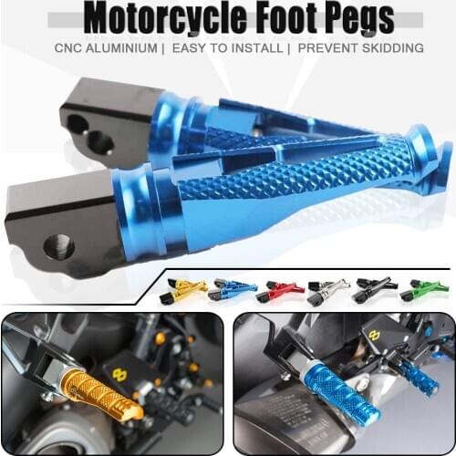 For Aprilia GPR125 GPR150 APR150-6 CR150 GPR 125 150 Motorcycle CNC Aluminum Passenger Footrests Rear Foot Pegs pedal