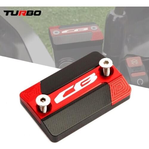 For Honda CB125R CB150R CB190R CB250R CB300R Motorcycle Accessories CNC Aluminum Front Brake Fluid Reservoir Caps Covers