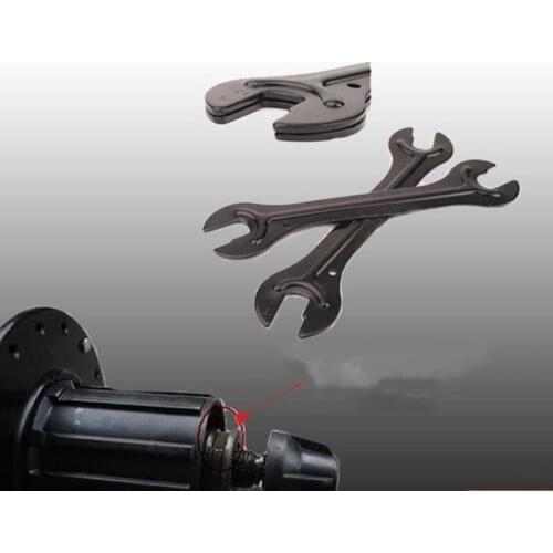 Carbon Steel Bike Cycle Head Open End Axle Hub Cone Wrench Spanner Bicycle Repair Tool