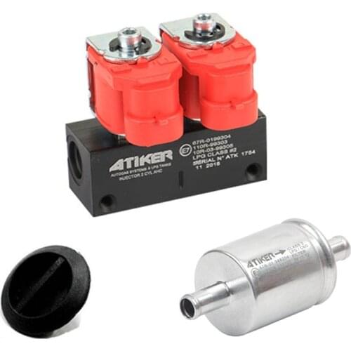 Albian LPG CNG GPL Injector AHC 4 Cyl. 3 Ohm