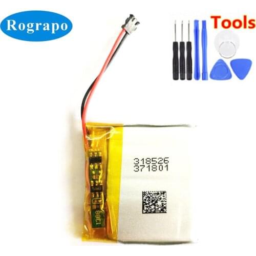 New 3.8V AHB332824HPS Battery For TomTom Spark Cardio + Music / TomTom Spark 3 Cardio GPS Watch Acumulator 2-wire Plug+tools
