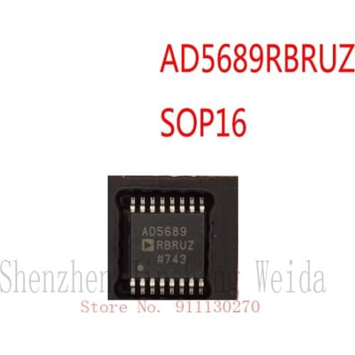 Original AD5689RBRUZ TSSOP-16 SMD RBRU RL7 AD5689 digital-to-analog converter IC chip