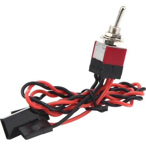 Switch Single-double Toggle Buttons Switch Connector Power-off For RC Model Airplane