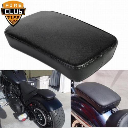Rear Passenger Cushion 6 Suction Cups Pillion Pad Suction Seat For Harley Dyna Sportster Softail XL48 XL72 XL883 XL1200