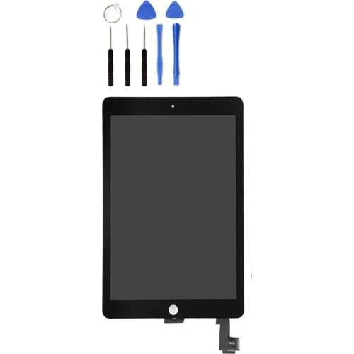 FOR Apple IPAD AİR 2 (A1566 A1567) LCD Display Touch Screen Replacement No Dead Pixel AAA + + + Quality