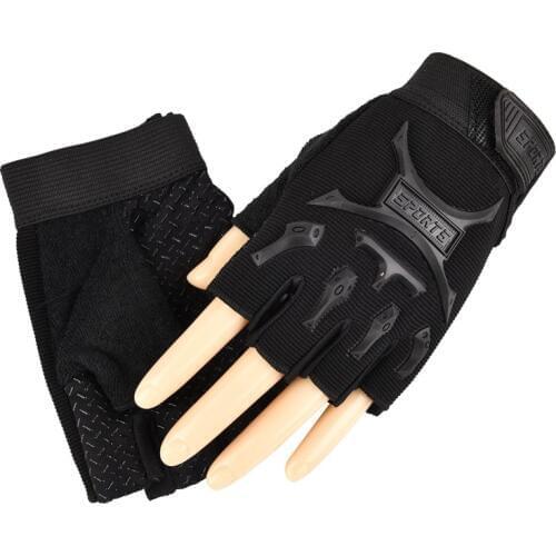 Tactical Fingerless Gloves Military Shooting Hiking Hunting Climbing Cycling Gym Riding Airsoft Half Finger Gloves Non-slip