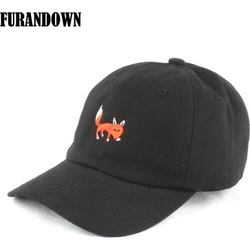 Fox embroidery Baseball Caps For Women Men Summer Casual Snapback Hat Casquette Gorras Cotton Animal Cap