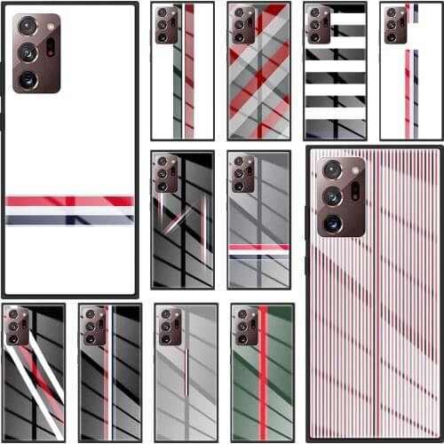 Tom Brown Tempered Glass Phone Case for Samsung Note 20 Ultra 5G 10lite 8 9 10 Plus Funda M 21 31 51 Cover Coque Shell Capa Bag