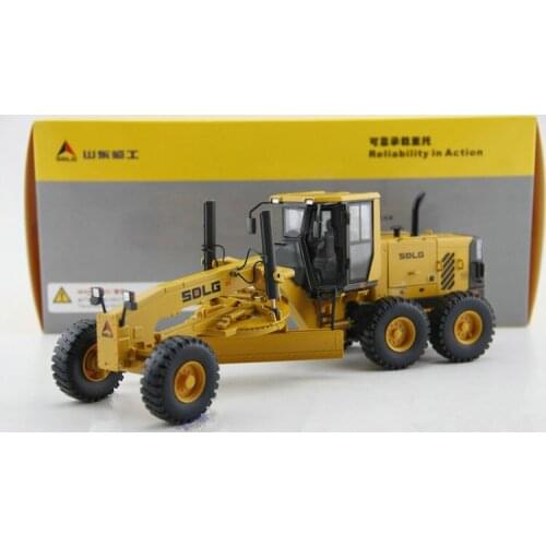 Collectible Alloy Model Gift 1:35 Scale SDLG G9190 Motor Grader Engineering Machinery Vehicles DieCast Toy Model for Decoration