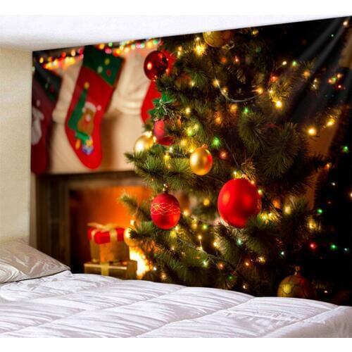 Christmas decoration Art Home Wall Hanging Tapestry Wall Ornamentation Christmas Wall Decor High Quality Tapestry Home Decor