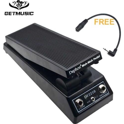NEW Daphon DF2210 Guitar Wah Wah Pedal For Electric Guitar Players DJ Free Pedal Power Converter Plug(5.5 to 3.5) Free shipping