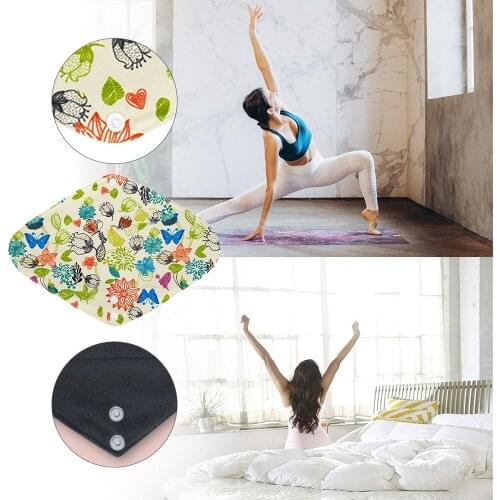 New Women Panty Liner Napkin Cloth Reusable Sanitary Hygiene Heavy Period Washable Charcoal Flow Bamboo Soft Towel Mestrual Pads