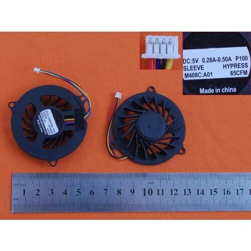 New Laptop Cooling Fan For Dell Studio 1535 1536 1537 1555 PN: DFS541305MC0T ZC055515VH-6A CPU Cooler Radiator