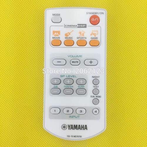 [Original] Remote ControlTSS-15 WD76700 for YAMAHA Amplifier (Home Theater)
