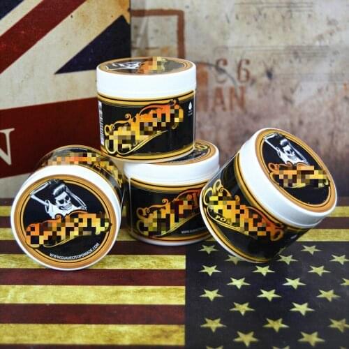 Hair Pomade Strong style restoring Pomade Hair wax skeleton cream slicked oil mud keep hair men oil not original