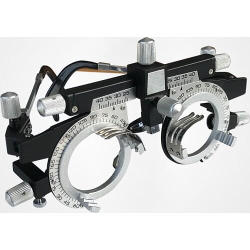 48-80mm Optometry Optician Adjustable Trial Frame Optical Trial Lens Frame Test PD Eyeglasses Accessories