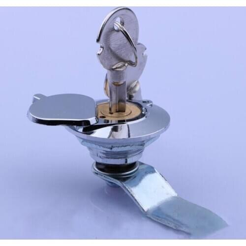 1Pc Cabinet Mailbox Meter Box Locks Bright Cylinder With Waterproof Cover File Distribution Box Lock Furniture Handware