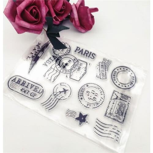 11*16CM Fantasy Stamp Transparent Clear Stamps / Silicone Seals Roller Stamp For DIY Scrapbooking Photo Album/Card Making