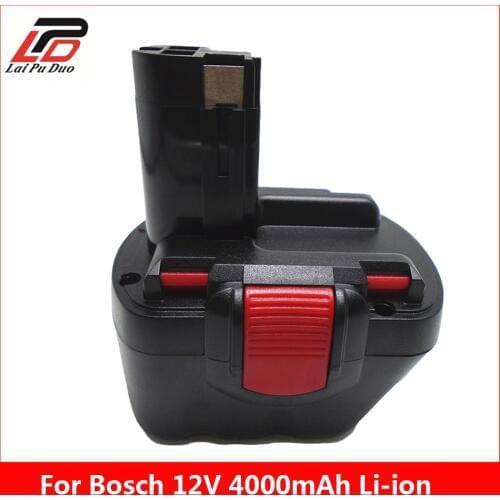 12V 4000mAh Li-ion Replacement For Bosch tool battery BAT043 2 607 335 692 For Bosch 22612 For Bosch 23612 batteries