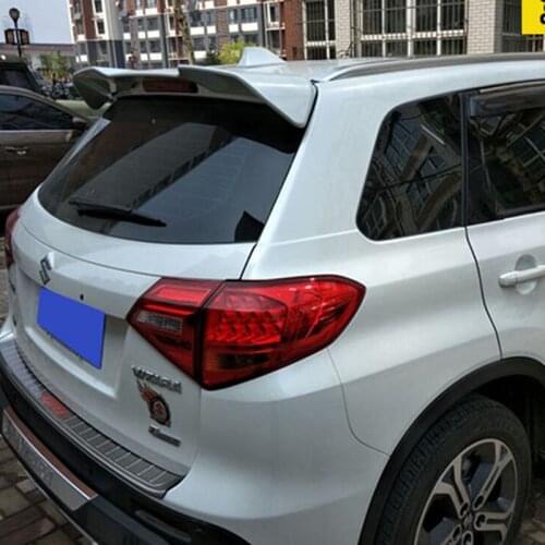 For Vitara Rear Wing ABS Material Rear Wing Primer Color Rear Spoiler Suzuki Vitara Spoilers 2015-2018