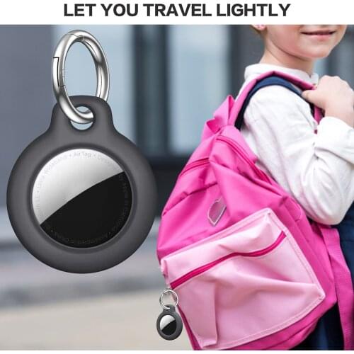 PC Protective Case For Apple Airtag Protective Case For Apple Air Tag Locator Tracker Anti-lost Device Keychain Protective Case