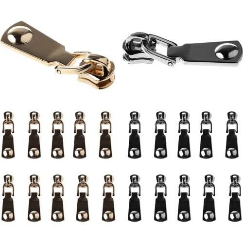 Lot Of 10 Zipper Repair Closure Slide DIY Replacement