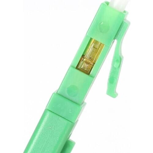 10pcs FTTH LC APC Single mode fiber optic 2.0mm*3.0mm fast assembly LC APC connector adapter