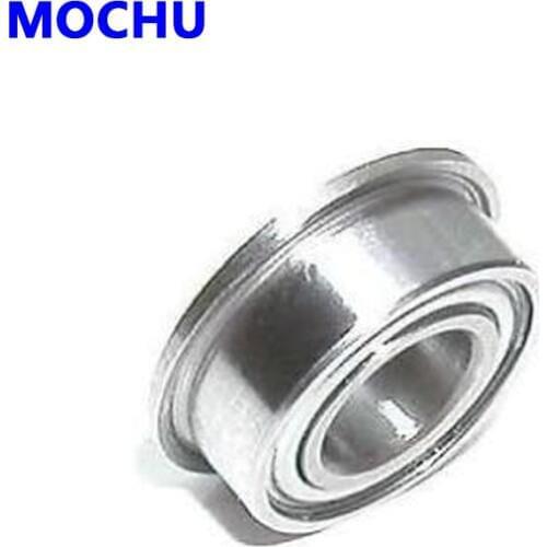 10pcs MF105 MF105ZZ MF105Z 5x10x4 MOCHU Flange Bearing Miniature Deep Groove Ball Bearing Shielded Ball Bearings