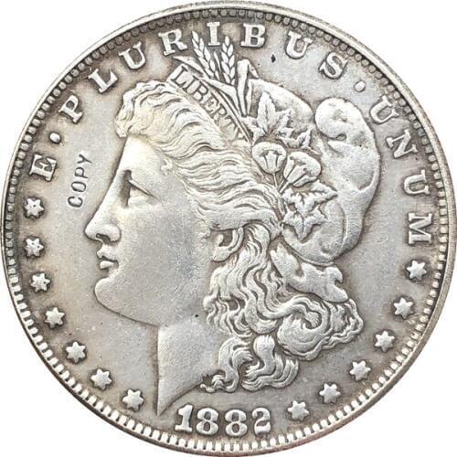 1882-CC USA Morgan Dollar coins COPY
