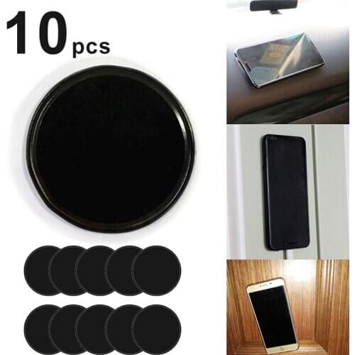 5/10 pcs 5cm Universal Magic Rubber Multi-Function Wall Sticker Pad Mobile Phone Holder Car Bracket pods Gel Pads
