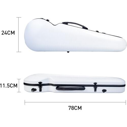 Antique 4/4 Full Size Violin with Fiddle Bow Case Hardshell Set for Kids Gift