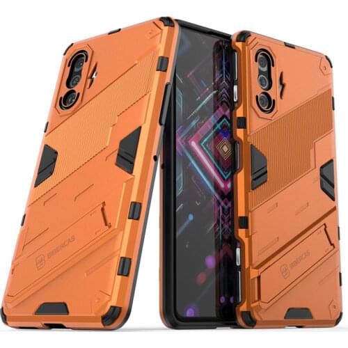 For Xiaomi Redmi K40 Gaming 2021 Luxury Case Redmi K40 K 40 Gaming Bumper Etui Punk Cool Back Cover RedMi K40 Gaming Stand Funda