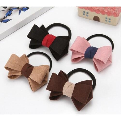 Bow Knot Elastic Hair Band For Women and Girls Hair Dress and Accessories
